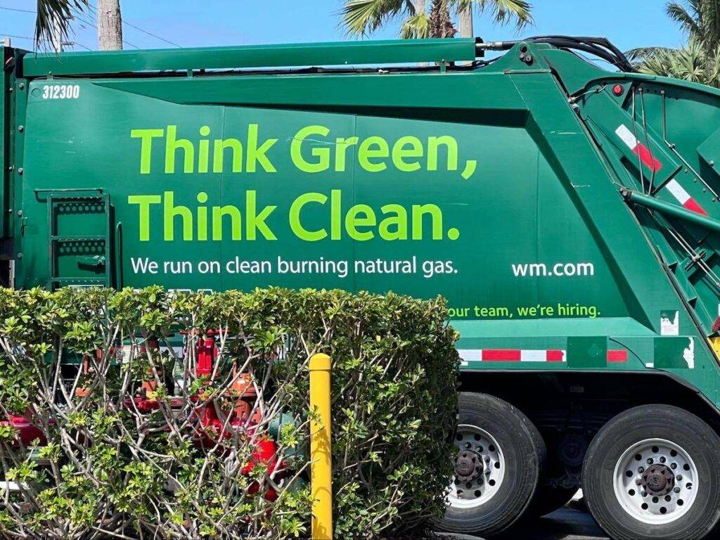 clean gas truck